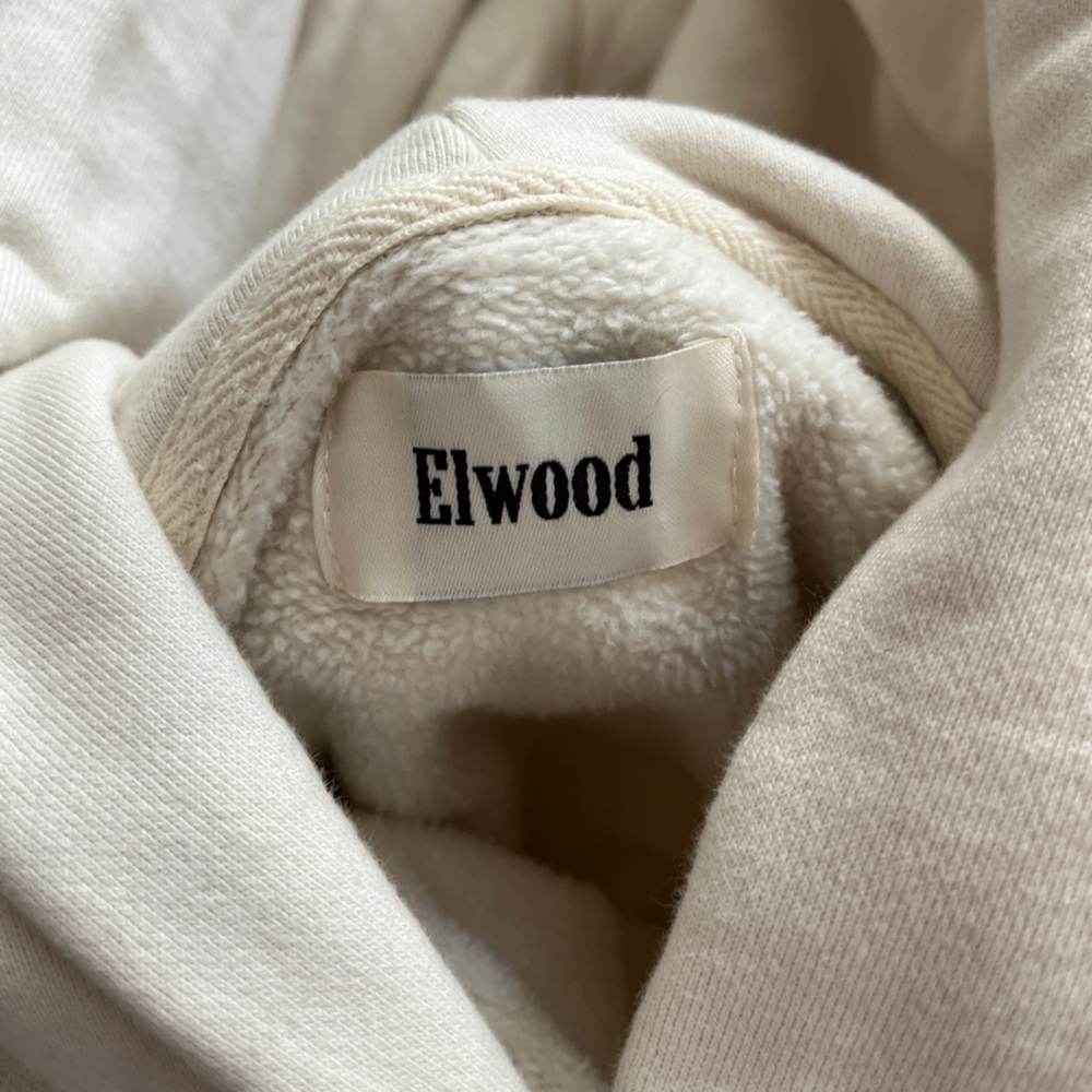 Elwood Hoodie Cream Size M - Picture 3 of 4